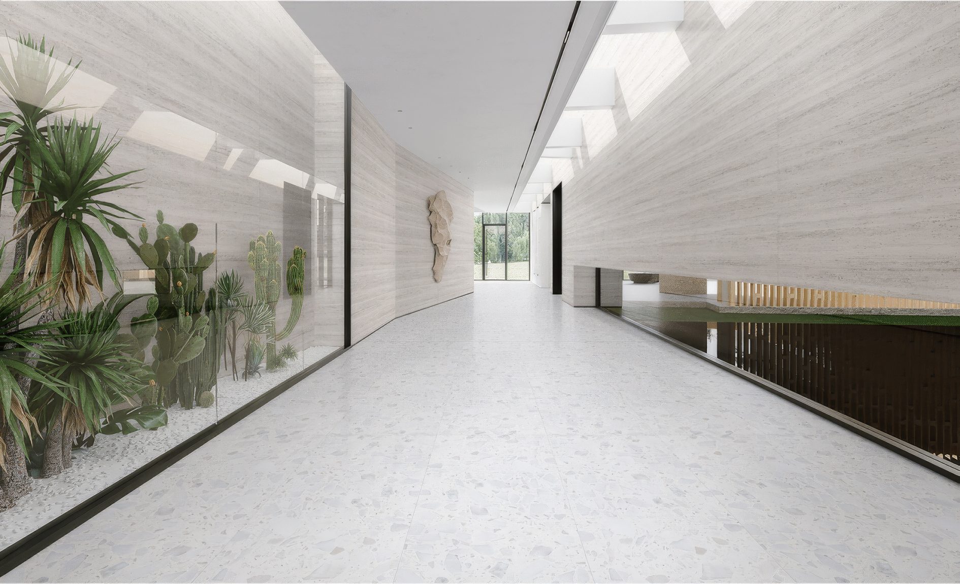 Geo flexible stone application 5