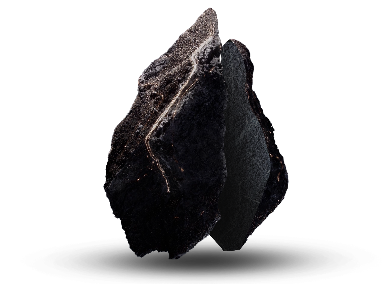 Mineral stone, the raw material of the Geo line