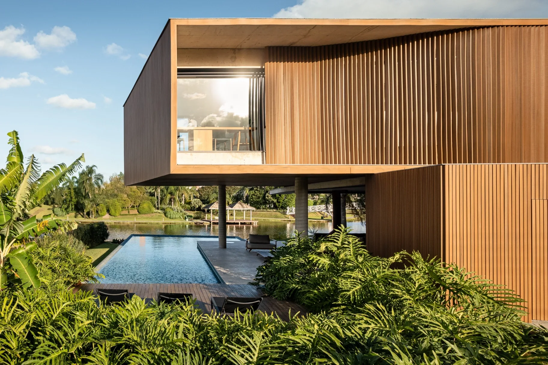 Lesco eco-friendly wood claddings