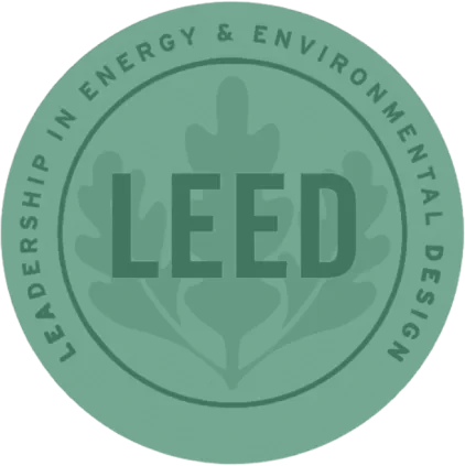 LEED seal — Leadership in Energy & Environmental Design